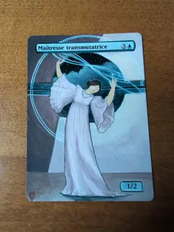 MTG altered Art Master Transmuter Full Art - Image 1