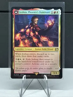 FOIL JOSHUA, PHOENIX'S DOMINANT mtg NM Final Fantasy 1 Rare Card #0229 🔥 - Image 1