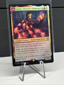 FOIL JOSHUA, PHOENIX'S DOMINANT mtg NM Final Fantasy 1 Rare Card #0229 🔥 - Image 2