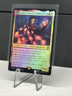 FOIL JOSHUA, PHOENIX'S DOMINANT mtg NM Final Fantasy 1 Rare Card #0229 🔥 - Image 3
