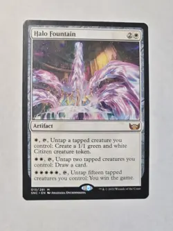 Halo Fountain - Streets of New Capenna - Near Mint - MTG - Image 1