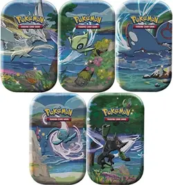 **Sealed Pokemon Shining Fates Mini Tins (Set of 5)** MTG -Kid Icarus- - Image 1