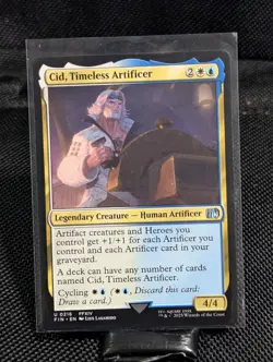 Cid, Timeless Artificer (Regular - Near Mint) MtG: Final Fantasy [FIN #216] - Image 1