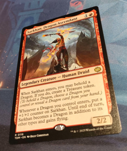 Sarkhan, Dragon Ascendant - Tarkir Dragonstorm - Rare - NM (see pics) MTG - Image 3