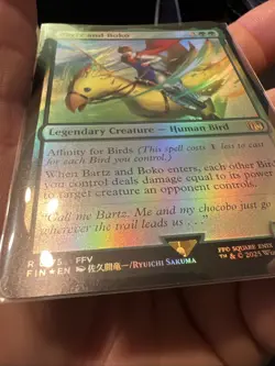MTG Magic the Gathering FOIL Bartz and Boko FIN! - Image 3