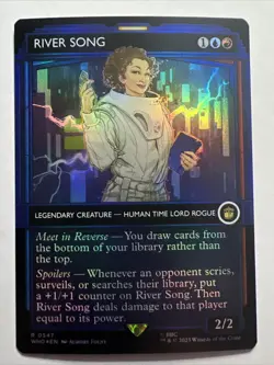 MTG River Song [Doctor Who. Showcase, Foil] - Image 1
