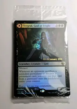 Tergrid, God of Fright - Tergrid's Lantern ✨Sealed Foil✨ Kaldheim Magic MTG #112 - Image 1