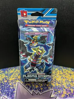 2012 Pokemon Black & White PLASMA STORM - PLASMA SHADOW Theme Deck Giratina Ice - Image 1