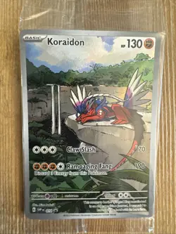 Koraidon - SVP014 - Pokemon Scarlet & Violet Promo SEALED Holo Card NM - Image 1