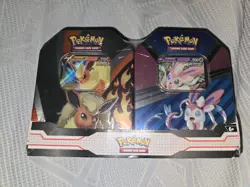 Pokemon Trading Card Game: Flareon Syleveon Tin Bundle - Image 1