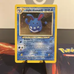 Light Azumarill 13/105 - Neo Genesis Holo Rare 2000 WOTC - Pokemon Card - Image 1
