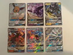 Pokemon Card GX set from burning shadows, sun & moon, & crimson invasion - Image 1