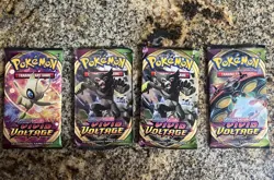 Vivid Voltage Pokemon TCG Booster Packs (4) - Lot Of 4 Packs 🔥 Brand New!! - Image 1