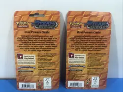 Pokemon TCG XY Steam Siege 2016 Promo Blister Pack Lucario & Floette Set Sealed - Image 2