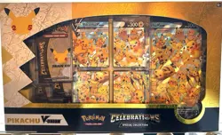 Pokemon TCG Celebrations Special Collection - Pikachu V-UNION 25th Anniversary⚡ 820650809156 - Image 1