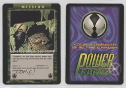 1995 Spawn - Power Cardz Trading Card Game Mission Control Oranized Crime 0i7t - Image 3