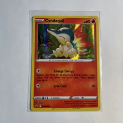 Pokemon TCG Cyndaquil Sword & Shield SWSH221 Holo Promo Promo - Image 1