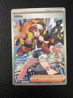 Pokemon TCG: White Flare - Hilda 171/086 - SIR SUPPORTER NM/M PACK FRESH 🔥 - Image 1