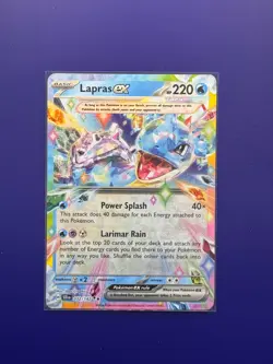 Lapras ex - 032/142 - SV07: Stellar Crown - Pokemon - NM - Image 1
