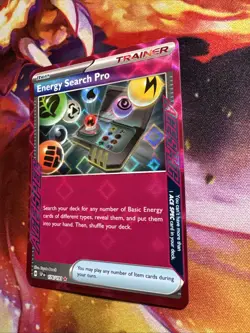 Energy Search Pro 176/191 ACE SPEC rare Trainer Pokemon Surging Sparks SV8 NM - Image 3