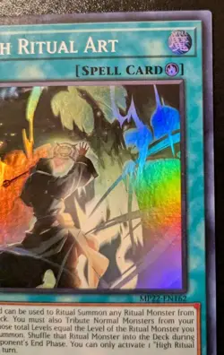 High Ritual Art MP22-EN162 1st Edition Super Rare Pharaoh's Gods Yu-Gi-Oh! TCG - Image 3