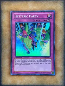 Yugioh Hysteric Party LCJW-EN112 Super Rare 1st Ed LP - Image 1