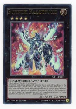 Yugioh Bujintei Kagutsuchi MP14-EN163 Ultra Rare 1st Edition NM - Image 1