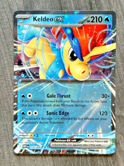 Keldeo ex 030/086 White Flare Pokemon TCG English Double Rare Holo Card - Image 1