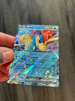 Keldeo ex 030/086 White Flare Pokemon TCG English Double Rare Holo Card - Image 4