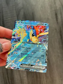 Keldeo ex 030/086 White Flare Pokemon TCG English Double Rare Holo Card - Image 5