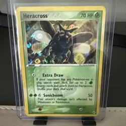 Heracross Hidden Legends (HL) Rare Holo Pokemon Card (7/101) [2004] NM/LP - Image 1