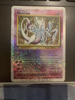 Mewtwo 29/110 Legendary Collection Rare Reverse Holo WOTC Pokemon Card - Image 1