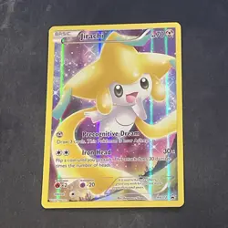Jirachi XY112 Black Star Promo Holo Pokemon Card Full Art NM - Image 1