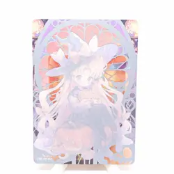 Sailor Moon Usagi Halloween Clear XR Waifu Holo Anime Collectible Trading Card - Image 2