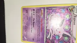 Espeon Pokemon Card Holo Holographic Black & White BW92 Promo - Image 4