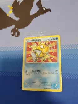 Shiny Magikarp XY143 Black Star Promo SEALED XY 2016 Pokemon Card Cosmos Foil - Image 2