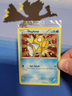 Shiny Magikarp XY143 Black Star Promo SEALED XY 2016 Pokemon Card Cosmos Foil - Image 5