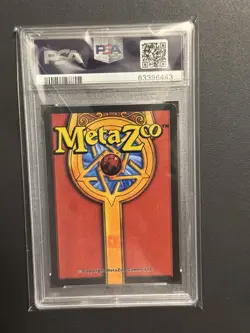 1 Of 100 2020 MetaZoo Games LLC Van Meter Visitor Sample Card PSA 8 NM-MT - Image 2
