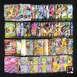 Bulk Lot of 100 V ex VMAX VSTAR LP No duplicates Japanese Pokemon Card R288 - Image 1