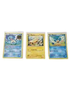 Pokemon cards lot Squirtle, Panpour , Tynamo 2011-2012 , 29/149, 38/101, 33/114 - Image 1