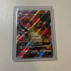 Pokemon Card - Charizard GX #SM60 Black Star Promo Full Art - Image 1