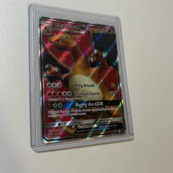 Pokemon Card - Charizard GX #SM60 Black Star Promo Full Art - Image 2