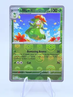 Pokemon Card TCG Lilligant Master Ball Holo - English Black Bolt - 007/086 - Image 1