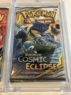 Pokemon Trading Card Game Sun Moon Cosmic Eclipse Booster Pack Set Of 3 Pokemon 820650805899 - Image 4