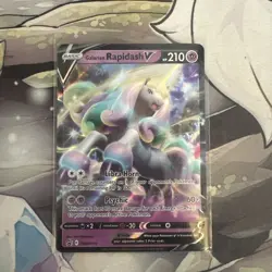 Pokemon TCG Galarian Rapidash SWSH111 Black Star Promo Card - Image 1