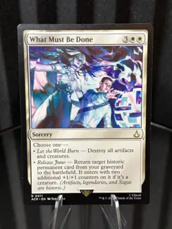 What Must Be Done (Foil Etched) Universes Beyond: Assassin's Creed Foil - Image 1