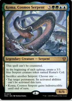 Koma, Cosmos Serpent M Commander: Murders at Karlov Manor 213 NM - Image 1