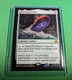 MTG - The Stasis Coffin # 245 - The Brother's War - Pack Fresh!!! - Image 2