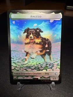 Angelo Darkstar Double-Sided Token Final Fantasy Foil | NM - Image 1