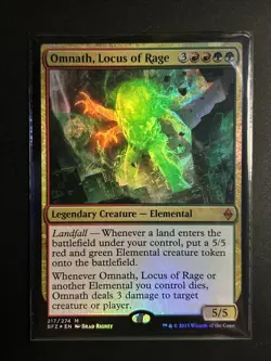 Omnath, Locus of Rage Battle for Zendikar Foil - Image 1